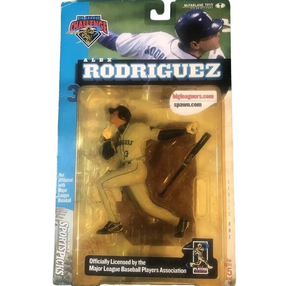 Alex Rodriguez Figurine Baseball Sports Picks Big League Challenge Blue 2000 MLB - Picture 2 of 8